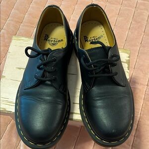 Dr. Martens Black Leather Oxfords